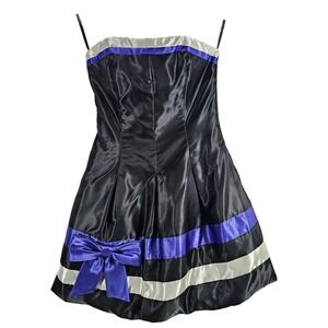 Gunne Saxx by Jessica McClintock Prom Formal Strapless Dress 90's Vtg sz5